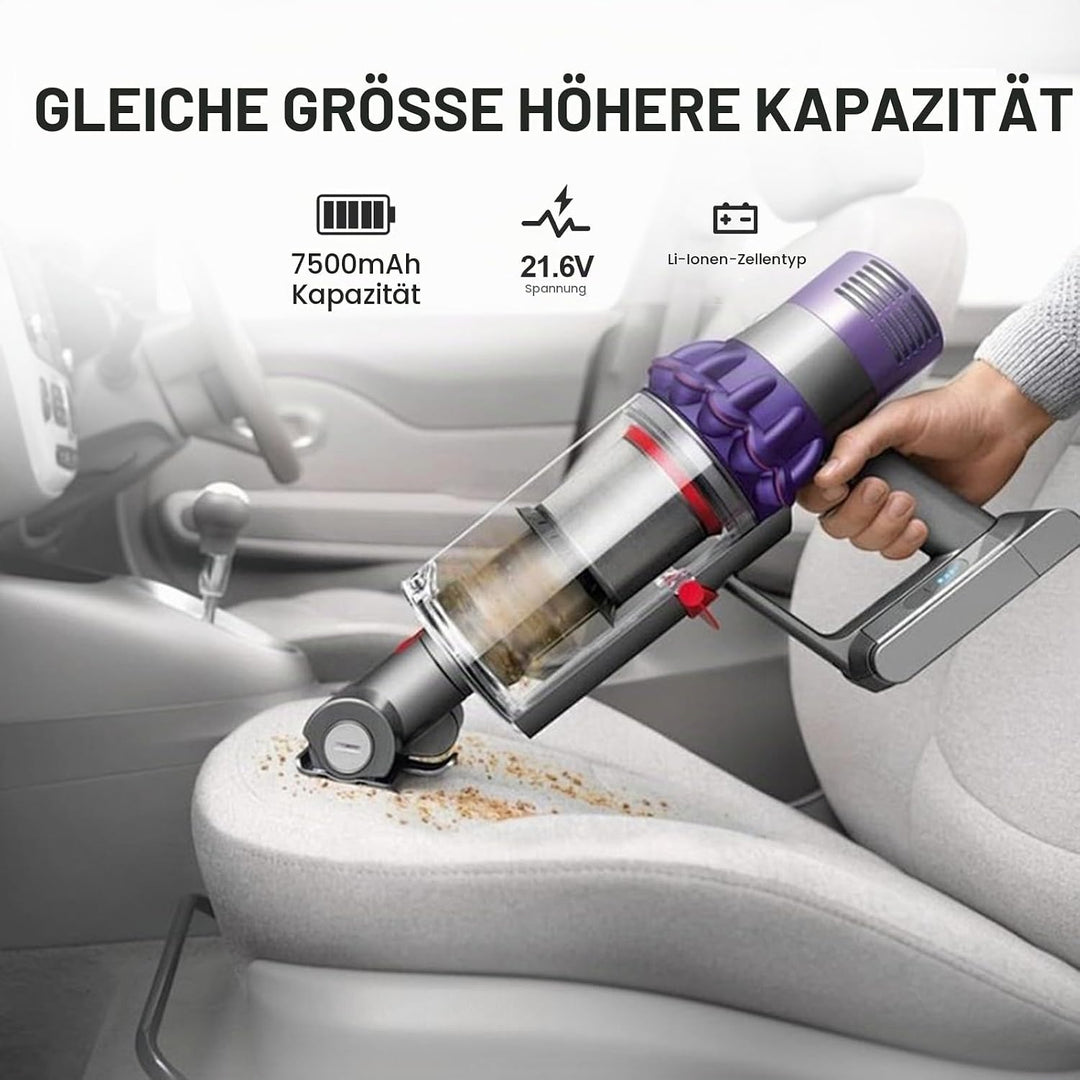 7500mAh Akku für Dyson V6, Li-ION Ersatzakku Batterie kompatibel mit DC62 DC58 DC59 DC61 DC62 Animal