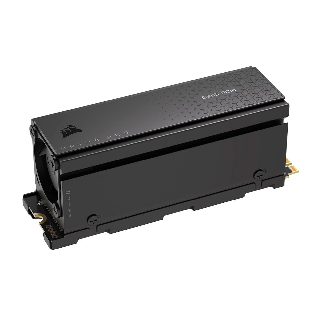 Corsair MP700 PRO Mit Luftkühler 2TB M.2 PCIe Gen5 x4 NVMe 2.0 SSD - M.2 2280 - Bis zu 12.400MB/sec