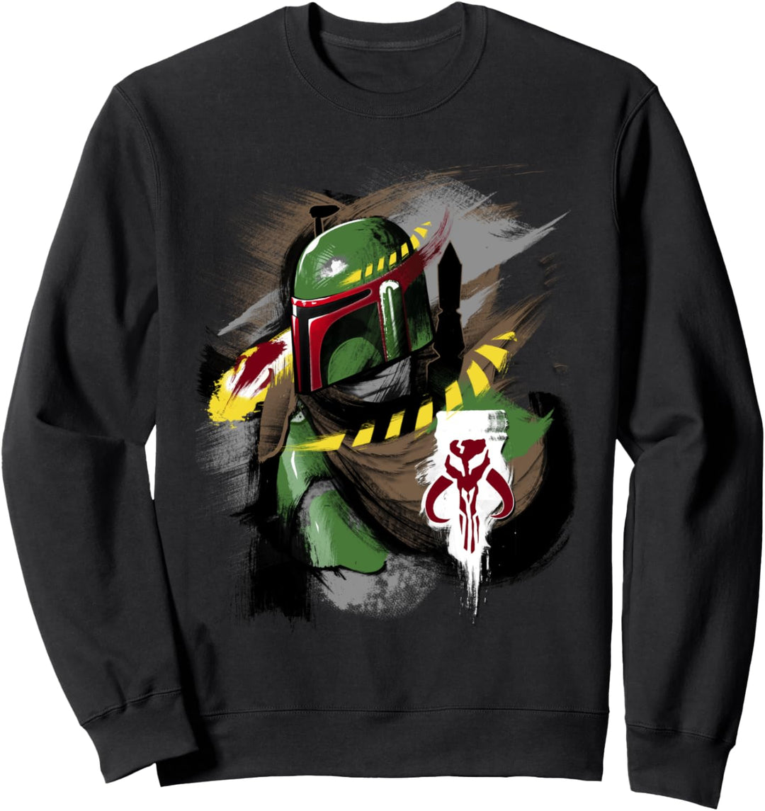 Star Wars Boba Fett Painting Sweatshirt