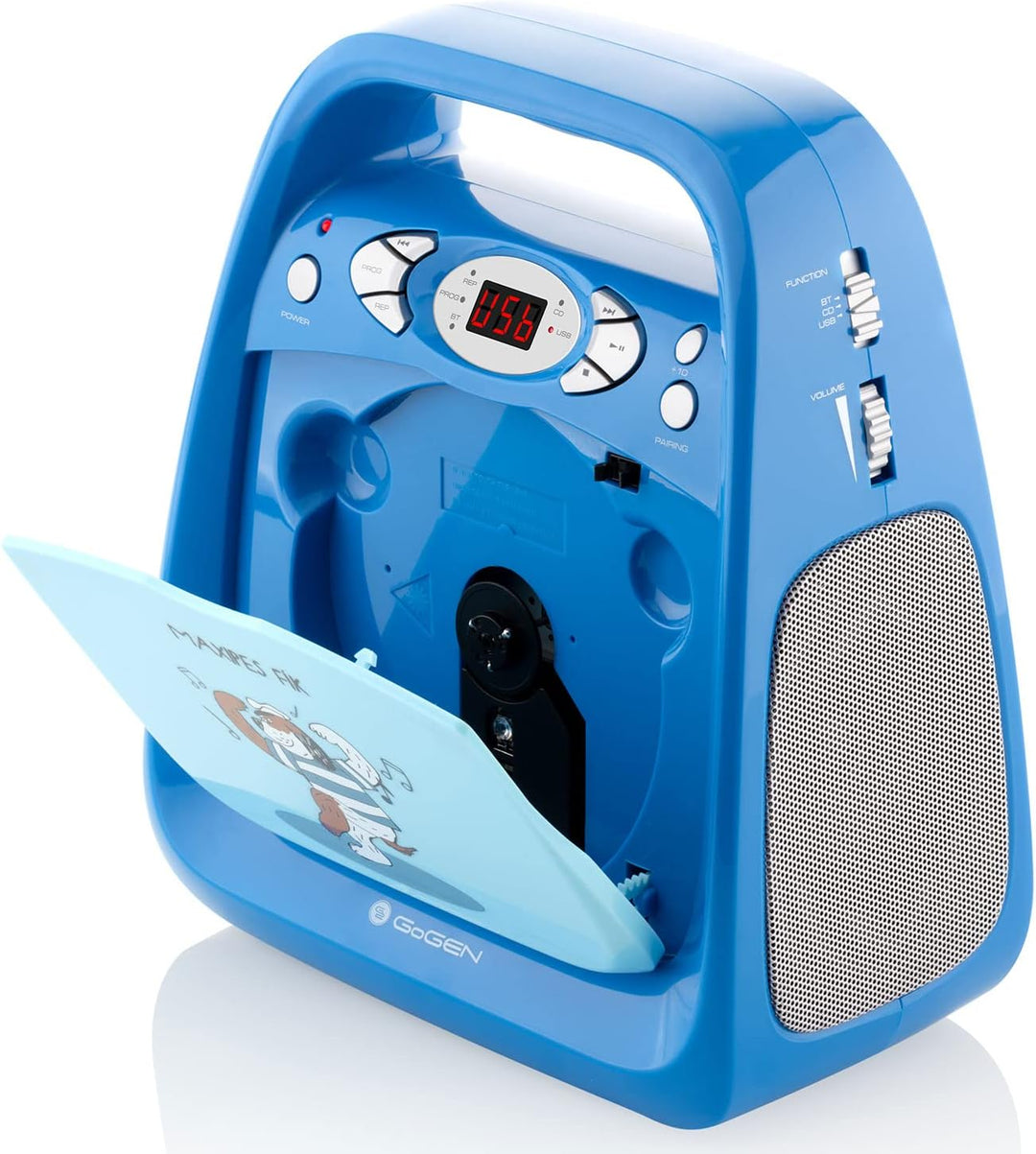 GoGEN Karaoke CD-Player I Maxipes I Bluetooth I USB Port I Karaokemikrofon I Kopfhöreranschluss I Ka