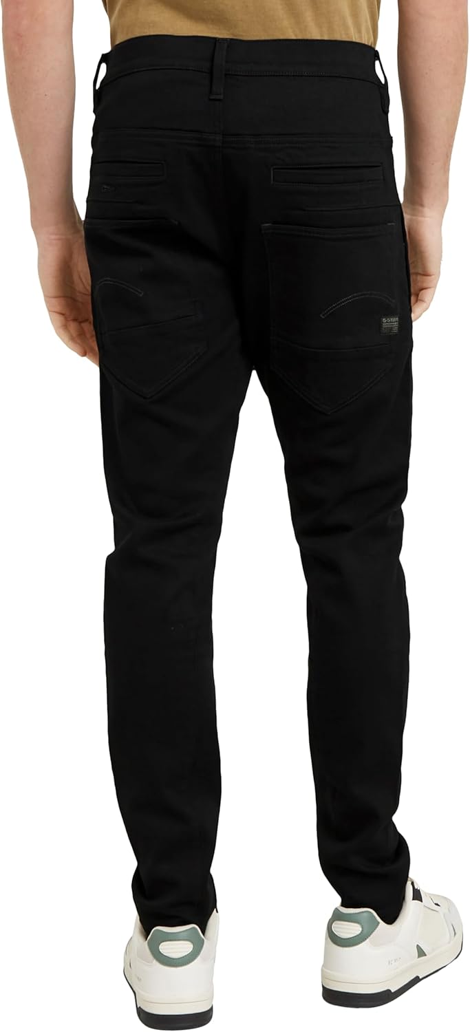 G-STAR RAW Herren D-Staq 3D Slim Jeans 26W / 30L Schwarz (Pitch Black D05385-b964-a810), 26W / 30L S