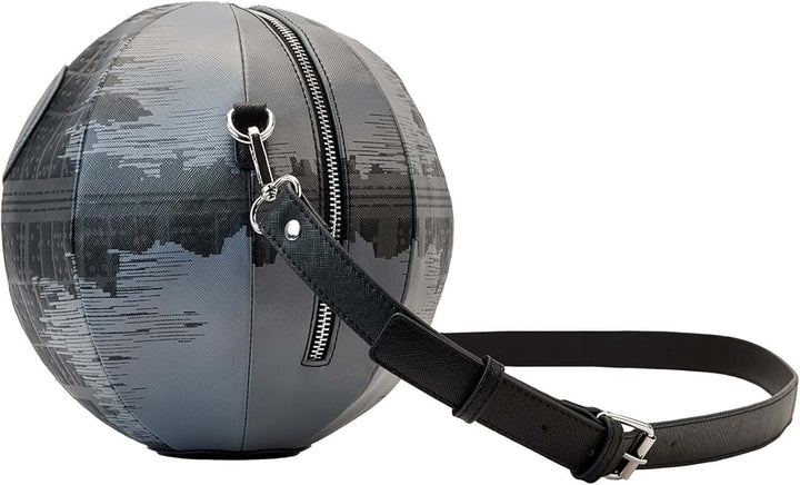 Loungefly Star Wars Return of the Jedi 40th Anniversary Death Star Figural Crossbody Purse Einheitsg