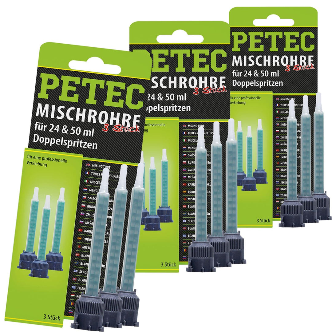 PETEC 3x 98603 Mischrohr, Kartuschen