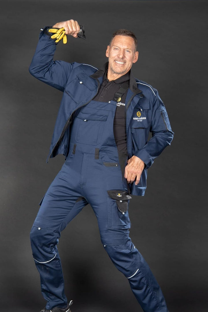 Hans Schäfer Workwear HSW Professional – Arbeitsjacke für Herren – Bequeme und strapazierfähige Bund