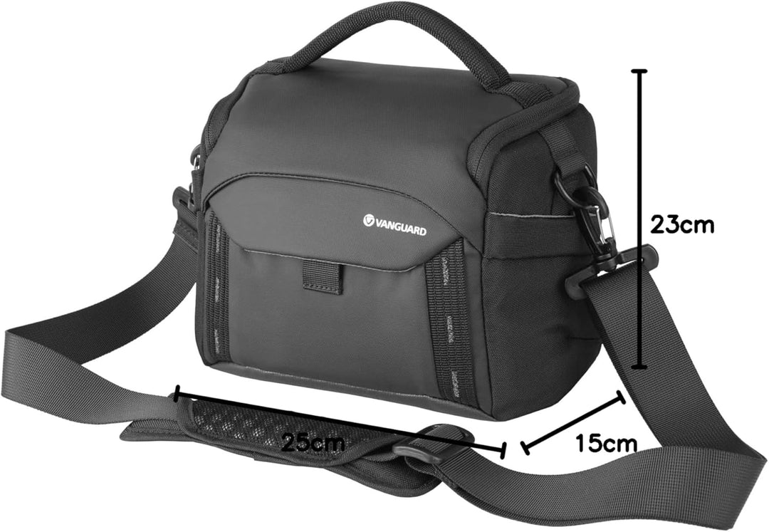 Vanguard VEO Adaptor 24M BK Schultertasche, klein, Schwarz, VGBVEOADA24MBK Schwarz 24M Umhängetasche