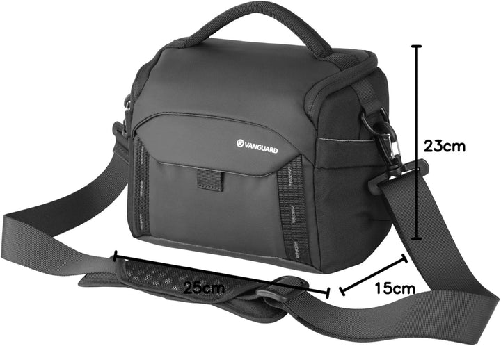 Vanguard VEO Adaptor 24M BK Schultertasche, klein, Schwarz, VGBVEOADA24MBK Schwarz 24M Umhängetasche