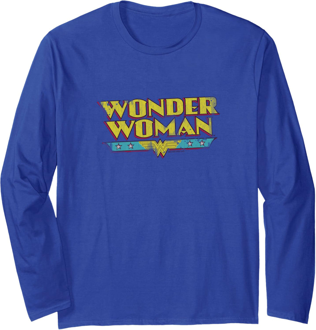 Wonder Woman Logo Langarmshirt