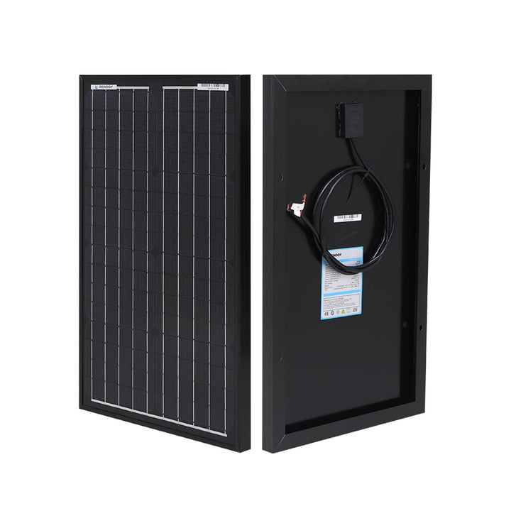 Renogy 30 W Solarmodul Mono 12 V (Schlankes Design) Solarpanel, Solarzelle, Photovoltaikmodul für Au