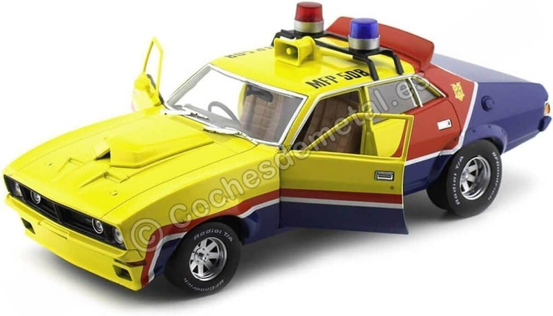 Greenlight Collectibles 13574 Miniatur Auto Yellow/Red/Blue