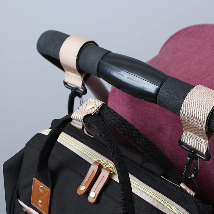 Fexkean Wickeltasche Rucksack Baby Wickelrucksäcke mit Grosser Kapazität Tragbare Reisewindeltasche