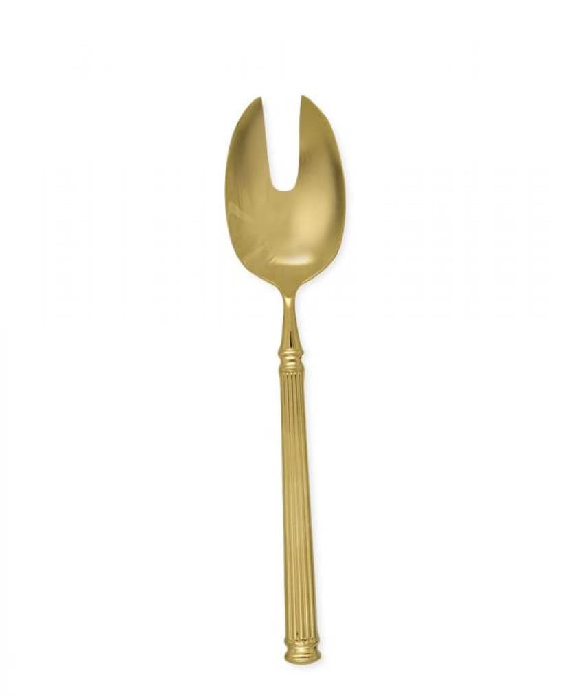 Greengate Salad Cutlery Gold Set of 2 pcs