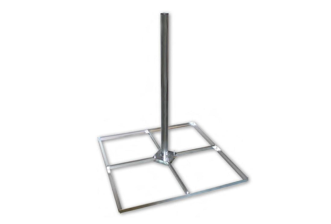 MEGASAT Balkonständer Mast 1m Betonplatte 4x50 110098