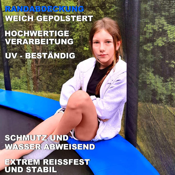 Baunsal® Trampolin Randabdeckung Ø 183 244 250 275 300 305 335 366 370 396 400 427 430 457 460 487 4