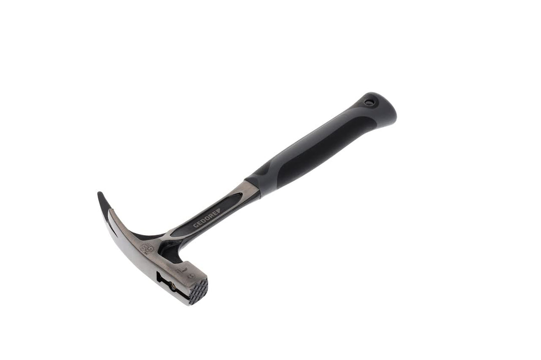GEDORE 1576143 Latthammer mit Magnet, 340 mm, Anti-Vibrationssystem, Ergonomischer Griff, Kopf und S
