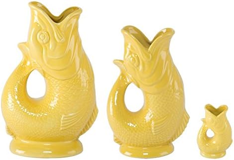Gluggle Jug, Yellow, Extra Large (10-Inch) Extra Large Gelb, Extra Large Gelb