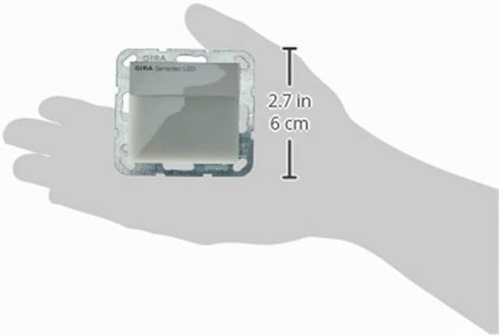 Gira 2237803 Sensotec LED UP-Bewegungsmelder ST55 rw-glänzend, ohne Fernbedienung, Weiss