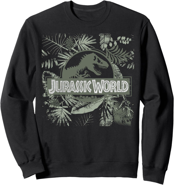 Jurassic Park Tropical Fern Logo Sweatshirt