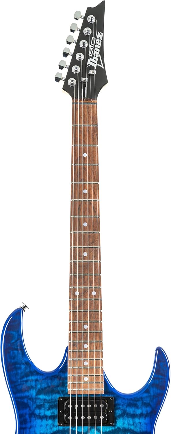 Ibanez GIO RG Series GRX70QA-TBB - Electric Guitar - Transparent Blue Burst