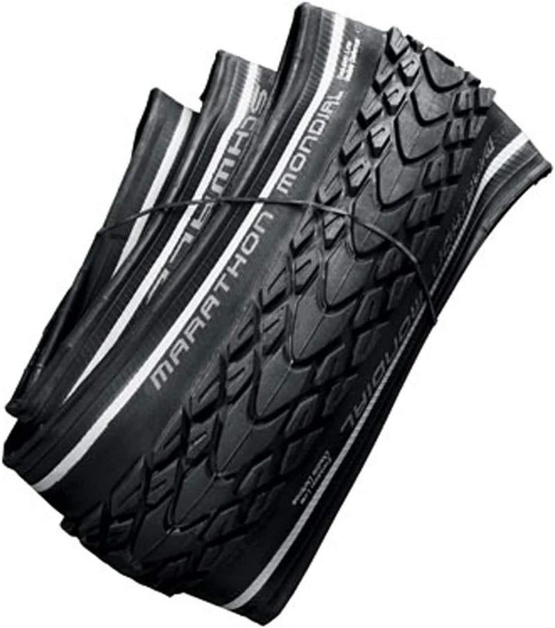 Schwalbe Faltreifen Marathon MONDIAL 28x1,60 / 700x40c Double Defense TravelStar 11600243.02 Schwarz