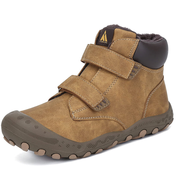 Mishansha Schneestiefel Kinder Winterschuhe Gefüttert Winterstiefel für Jungen Mädchen, Gr.24-38 EU