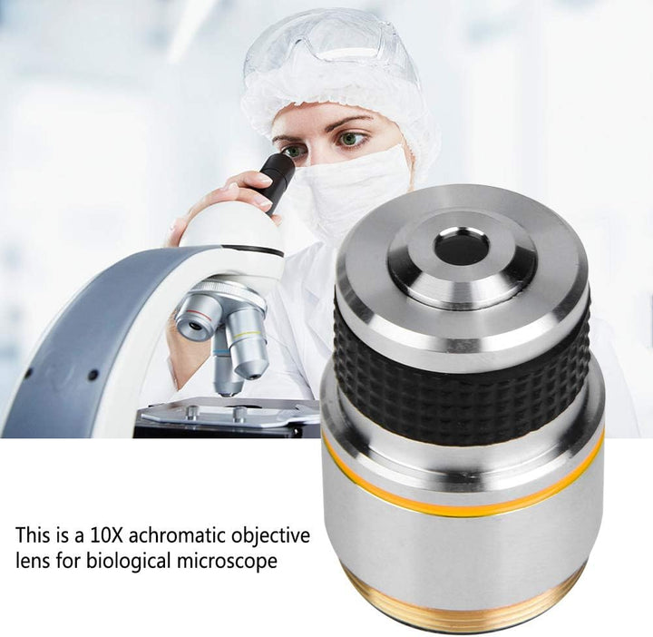 10X 185 Achromatische Objektive für Biologische Mikroskope – Optik für Präzise Bildgebung