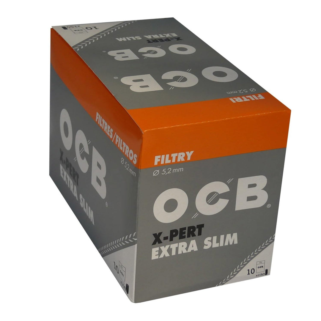 OCB X-PERT Extra slim Zigarettenfilter 5,2mm (10 x 150 Stk)