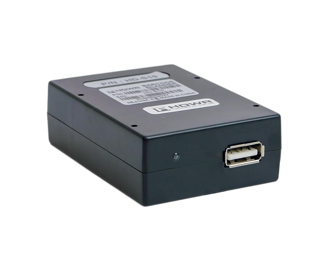 Barcode Scanner 1D Code, Wireless & USB, professioneller Barcodescanner USB zum Barcode Scannen, sch