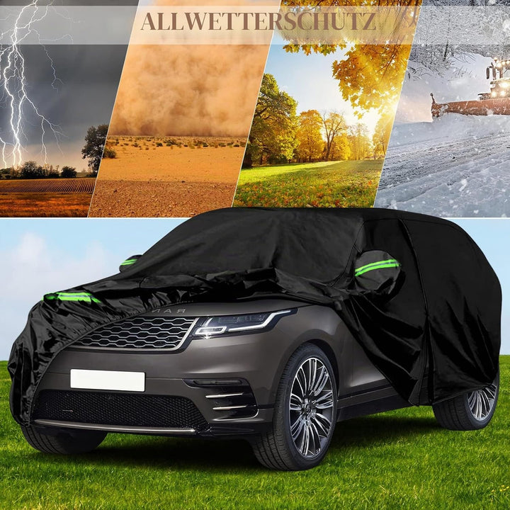 Autoabdeckung Wasserdicht Ersatz für Land Rover Range Rover Velar 2017-2025, Vollgarage Autoplane Ou