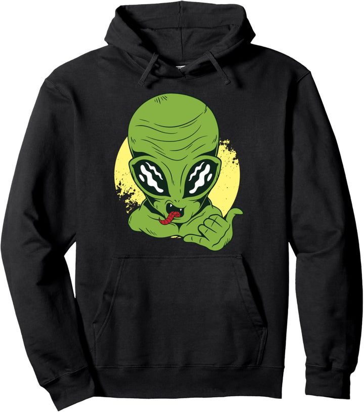 Eindringling Alien Weltall UFO Universum Ausserirdischer Welt Pullover Hoodie