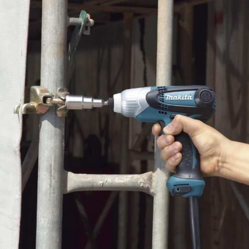 Makita TD0101F Schlagschrauber 1/4" Innensechskant, Schwarz, Blau