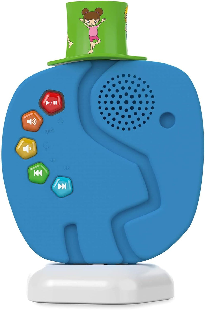 TechniSat TECHNIFANT - Audioplayer und Bluetooth-Lautsprecher für Kinder (inkl. Nachtlicht, mit MP3