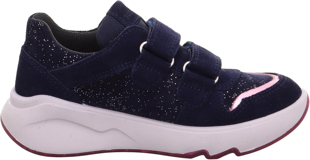 Superfit Mädchen Melody Sneaker 25 EU Blau 8000, 25 EU Blau 8000