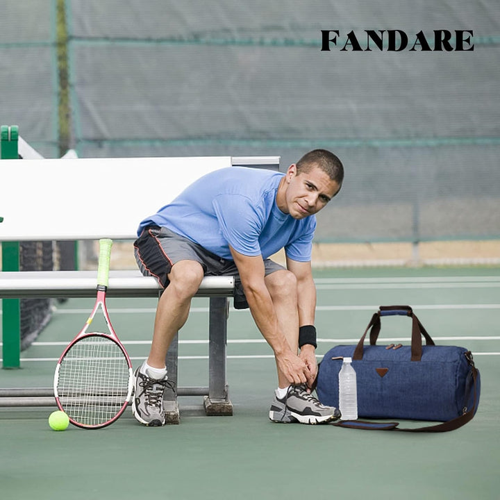 FANDARE Reisetaschen Handgepäck Duffel Tasche Sporttasche Trainingstasche Sporttasche Damen Tote Han