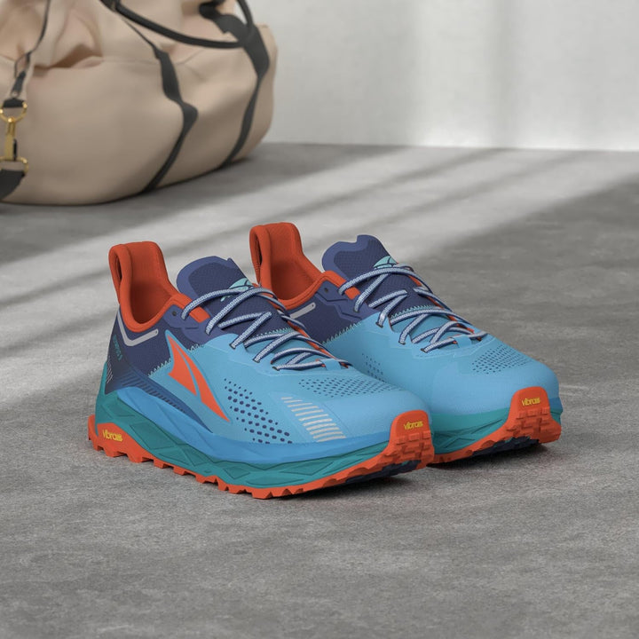 ALTRA Herren Olympus 5 42 EU Blau, 42 EU Blau