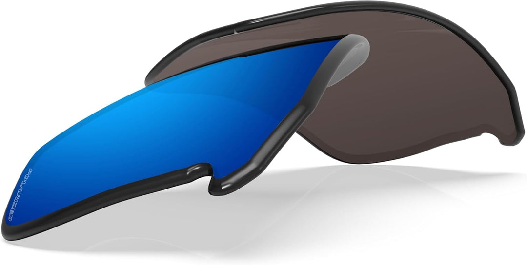 BlazerBuck Polycarbonat Ersatzgläser für BOSE Tempo Sonnenbrillen Eisblau Polarisiert, Eisblau Polar