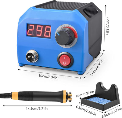 Trsaow Brandmalerei-Set aus Holz, Brandmalerei, LCD, 60 W (Temperatur einstellbar von 0 – 700 °C), S