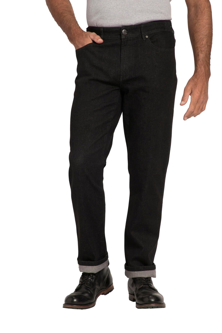 JP 1880 Herren grosse Grössen Übergrössen Menswear L-8XL Traveller-Jeans, Regular Fit, seitlich elas