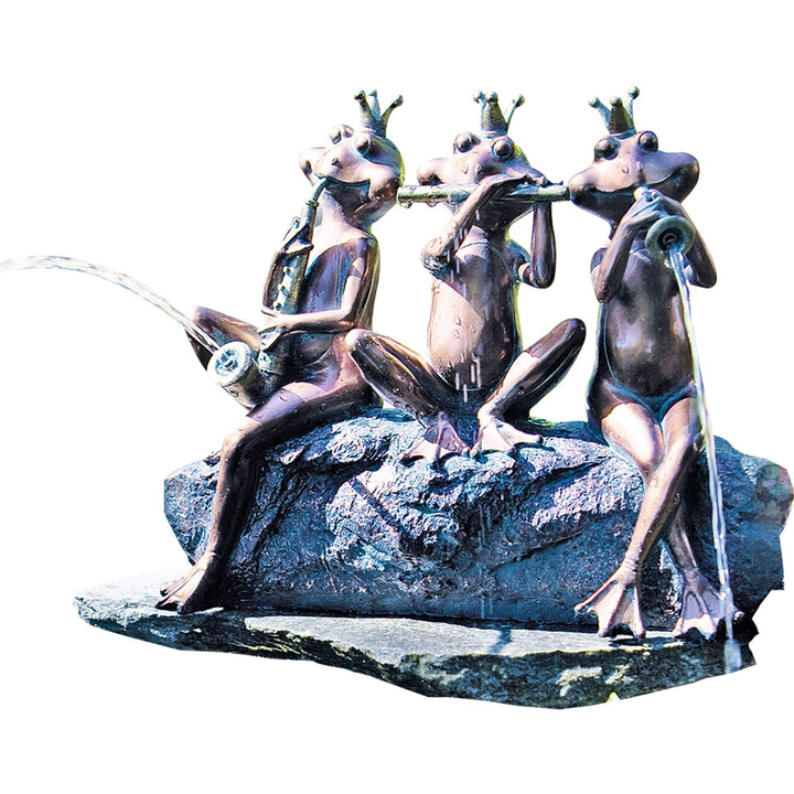 Heissner Teichfigur Speier Froschkapelle, Wasserspiel