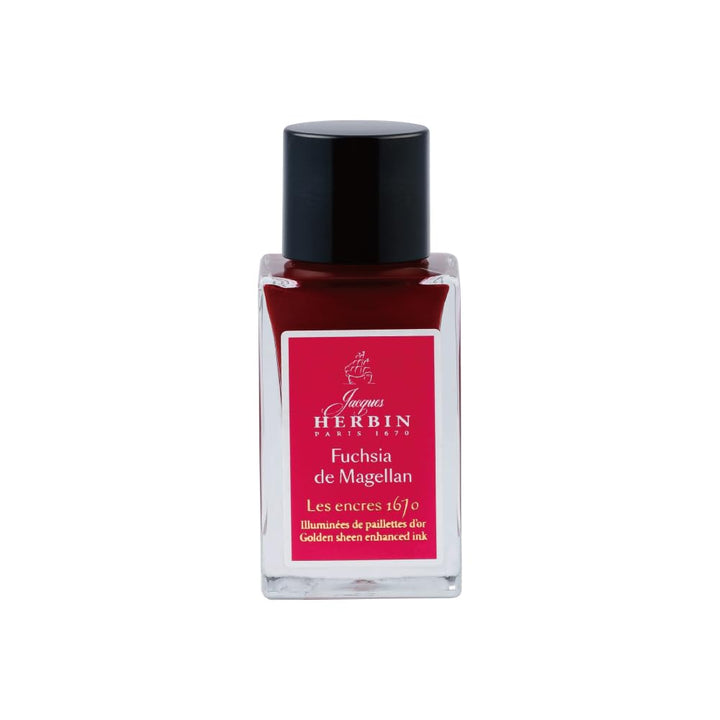Jacques Herbin 16063JT - Flakon 15ml, Tinte 1670 mit Goldschimmer, ideal für Kunst-& Kalligraphie, F