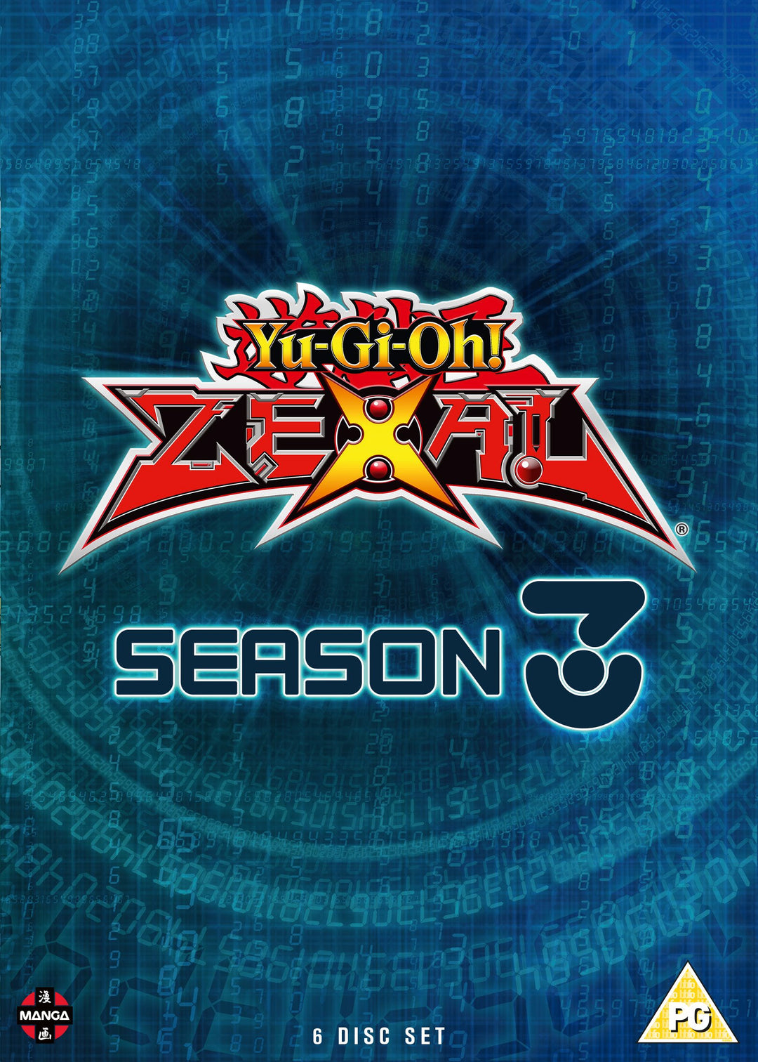 Yu-Gi-Oh! Zexal Season 3 Complete Collection (Episodes 99-144), DVD