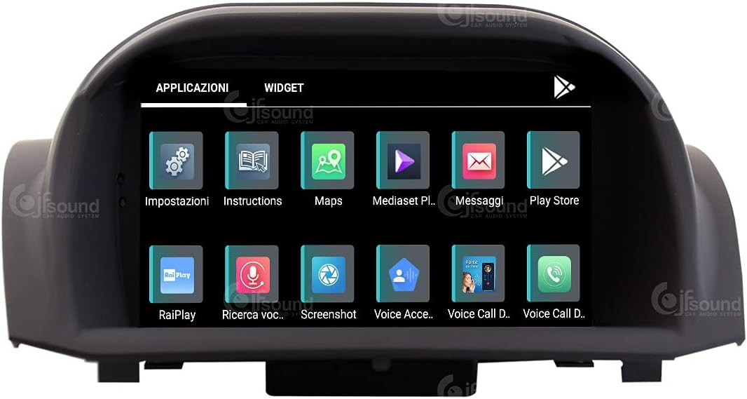 Personalisiertes Autoradio für Ford Fiesta 2013-16 Android GPS Bluetooth WiFi USB DAB+ Touchscreen 7