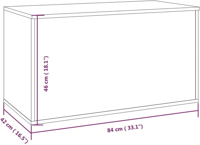 Tidyard Aufbewahrungsbox Truhe Kiste Holztruhe Holzkiste Auflagenbox Aufbewahrungstruhe Holzbox Spie