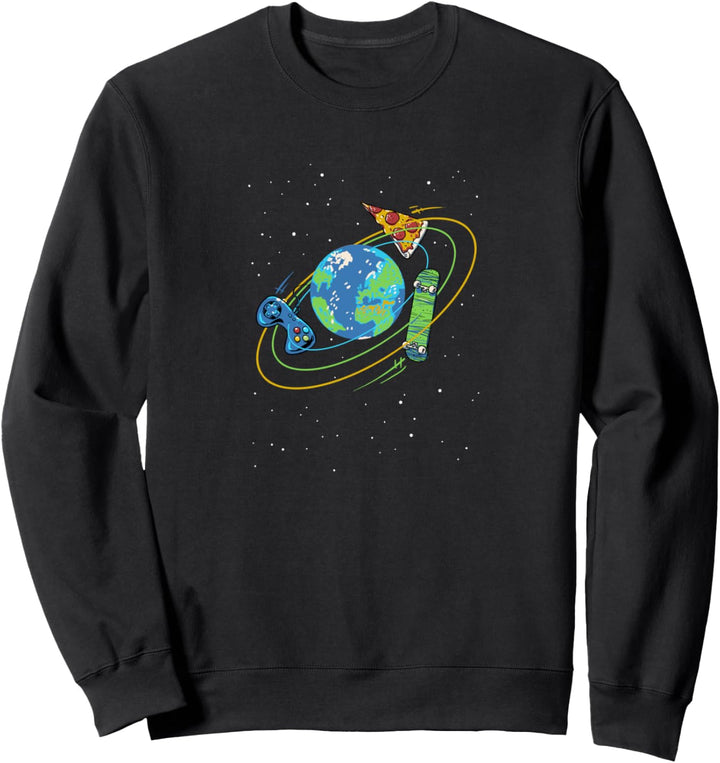 Welt-Spins Sweatshirt