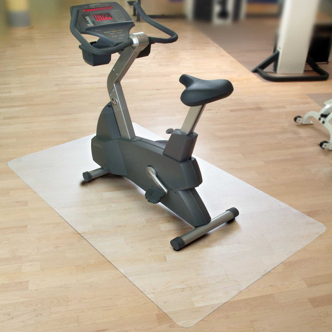 casa pura Bodenmatte/Unterlegmatte für Heimtrainer, Ergometer, Crosstrainer und andere Fitnessgeräte
