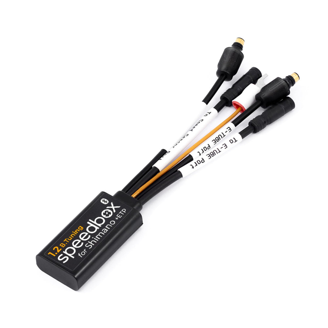 SpeedBox B.Tuning (Bluetooth) kompatibel mit Shimano-Motoren/E-Bike Tuning-Chip 1.2 BT + ETP für Shi