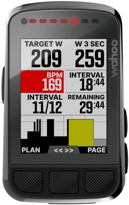 Wahoo ELEMNT BOLT V2 GPS Radfahren/Fahrradcomputer Single Single, Single Single