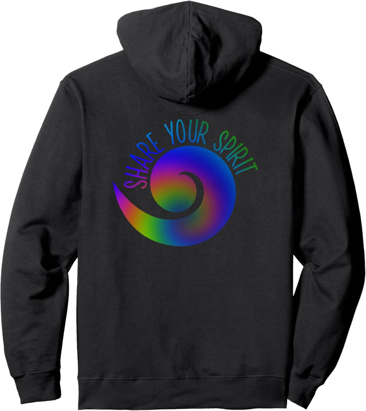 SHARE YOUR SPIRIT - Power Spiral 2 - Fan Fun Pullover Hoodie