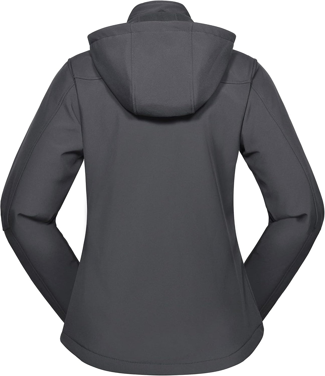 Little Donkey Andy Softshelljacke für Damen mit abnehmbarer Kapuze, Fleecefutter und Wasserabweisend