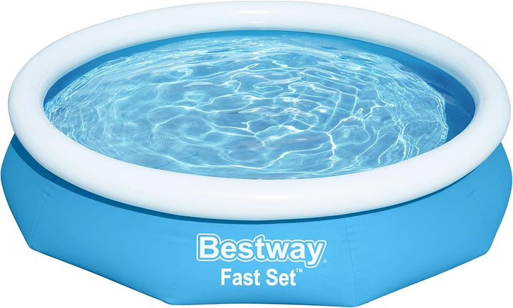 Bestway Fast Set Aufblasbarer Pool (3 m x 66 cm) | Runder Outdoor-Hinterhofpool für Kinder und Famil