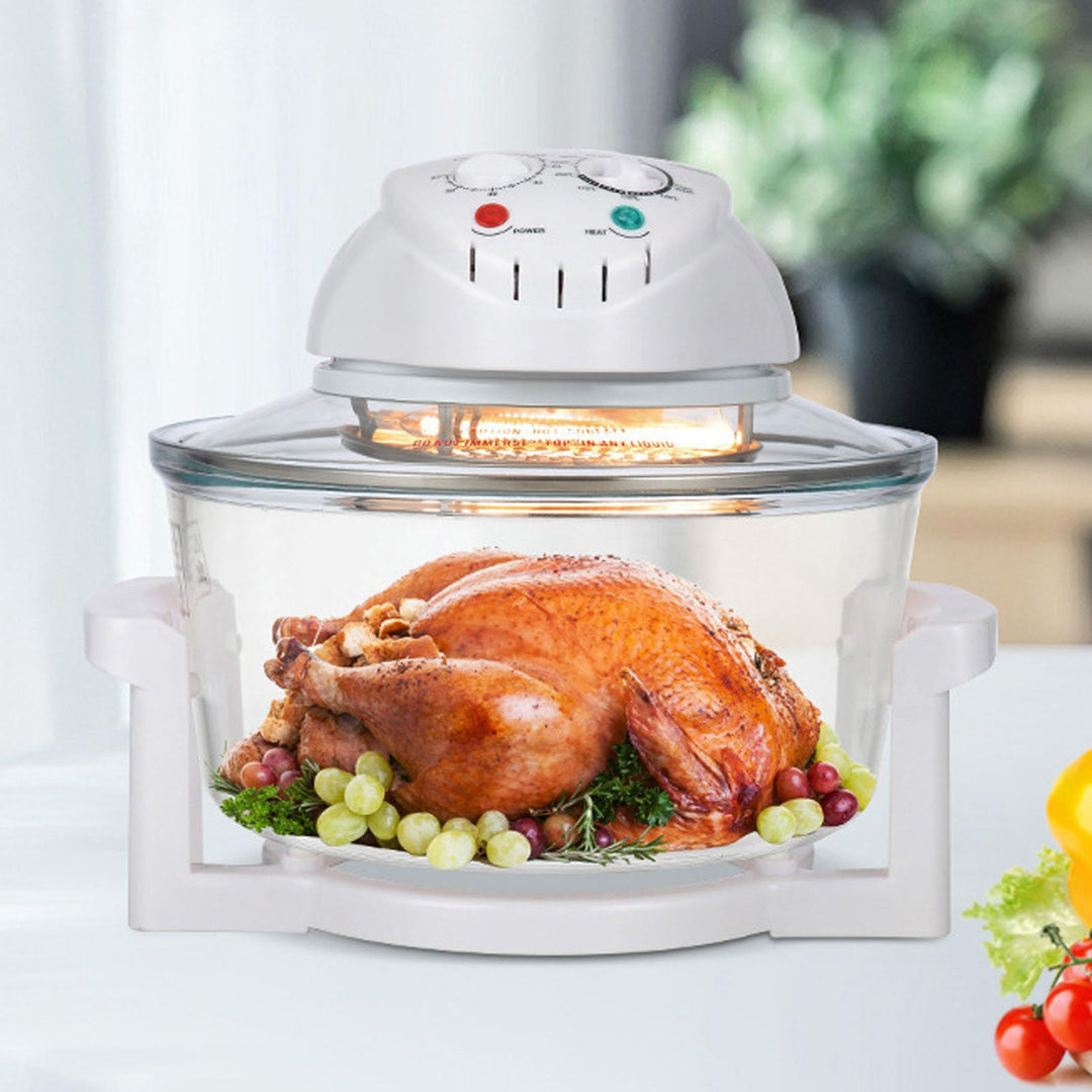 Asixxsix 12 -l -Glasluft Frittyer, 65 ℃ Bis 250 ℃ Einstellbare Temperatur, 360 Grad Sichtbares Oille